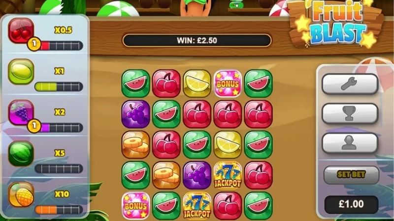 Đắm Mình Trong Niềm Vui Thắng Lớn Fruit Blast Tại Sunwin